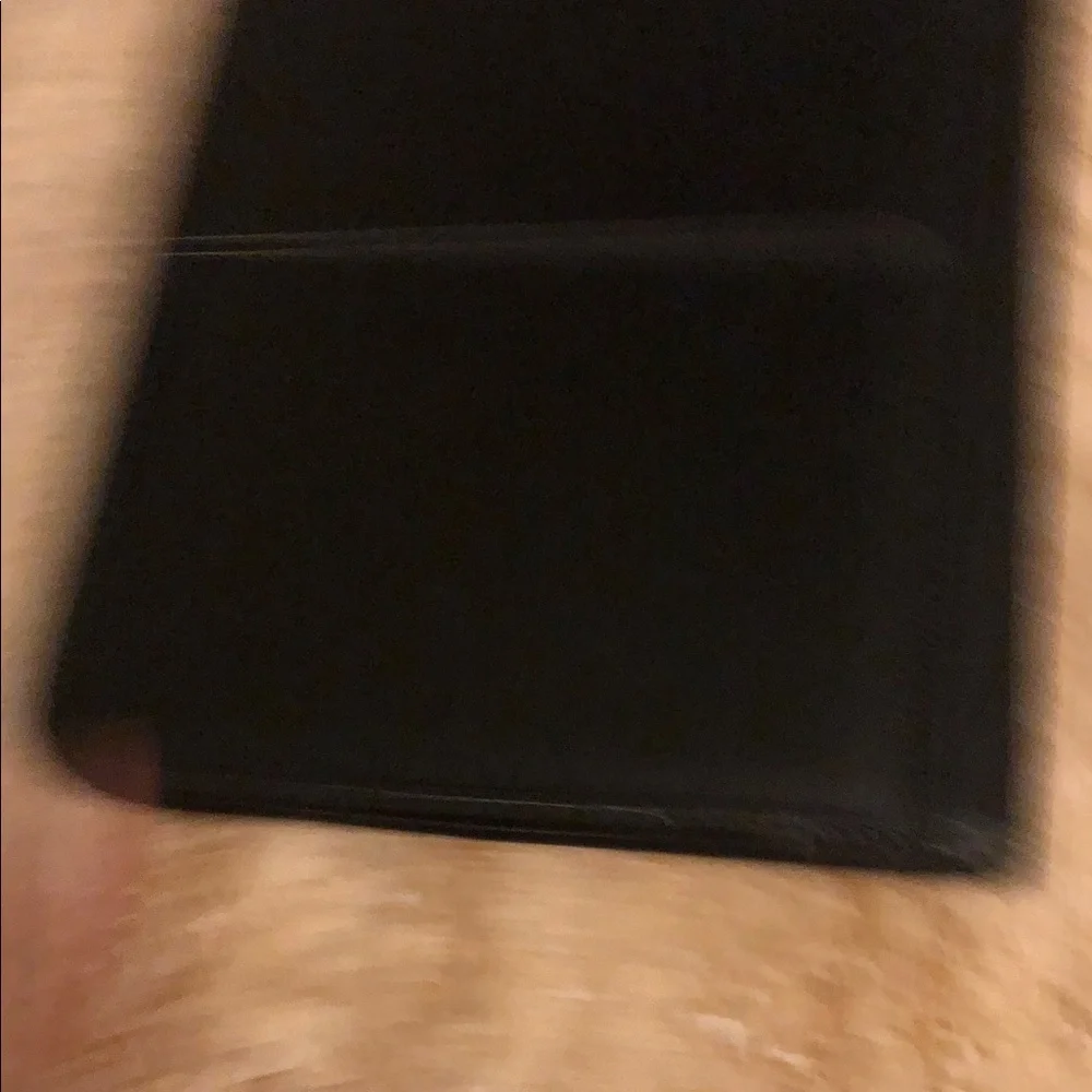 Leeds leather Black Tablet portfolio Case